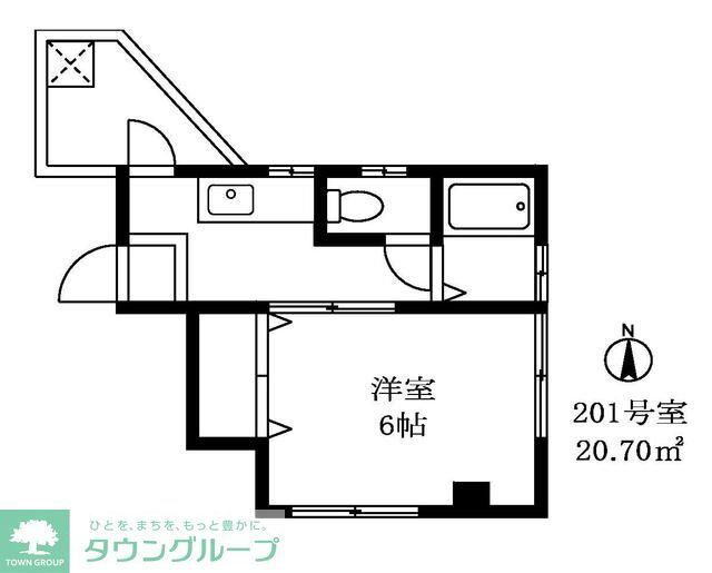東京都目黒区原町２ 洗足駅 1K マンション 賃貸物件詳細