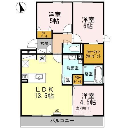 コート　ダジュール 1階 3LDK 賃貸物件詳細