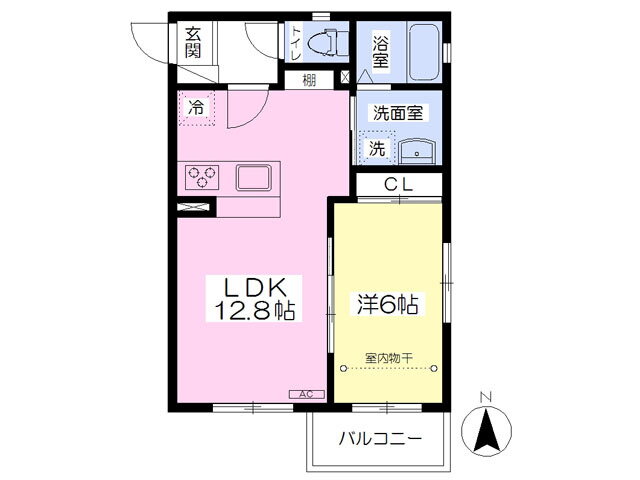 静岡県袋井市高尾 袋井駅 1LDK マンション 賃貸物件詳細