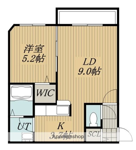 北海道札幌市手稲区稲穂一条７ 星置駅 1LDK マンション 賃貸物件詳細