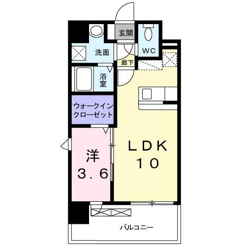 福岡県福岡市東区松田３ 柚須駅 1LDK マンション 賃貸物件詳細