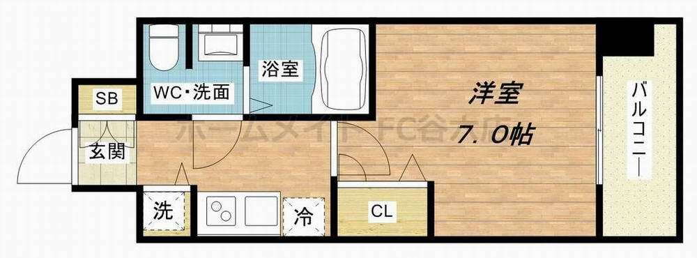 大阪府大阪市中央区森ノ宮中央２ 森ノ宮駅 1K マンション 賃貸物件詳細