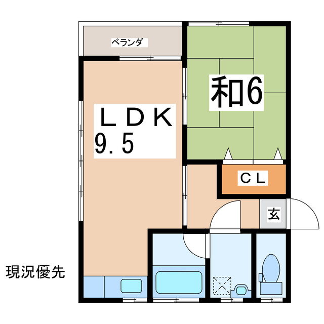 山形県東根市神町南２ 乱川駅 1LDK アパート 賃貸物件詳細