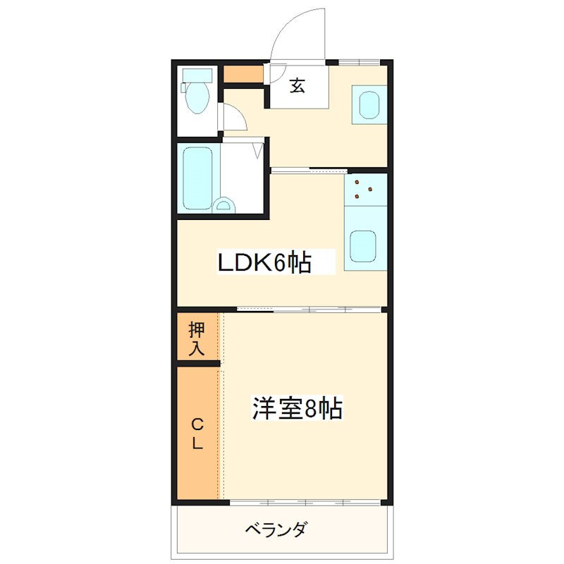 茨城県古河市諸川 1LDK マンション 賃貸物件詳細