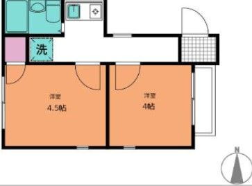 東京都府中市宮西町３ 府中駅 2K マンション 賃貸物件詳細