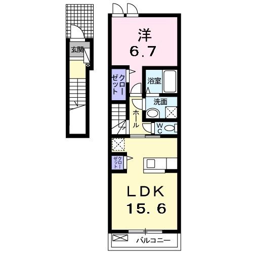 奈良県橿原市久米町 橿原神宮前駅 1LDK アパート 賃貸物件詳細