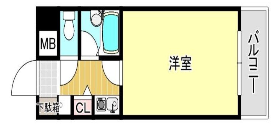 福岡県福岡市中央区白金１ 薬院駅 1K マンション 賃貸物件詳細