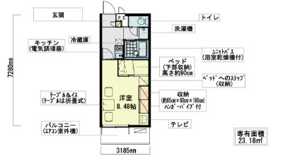 愛知県刈谷市小垣江町小道 小垣江駅 1K アパート 賃貸物件詳細