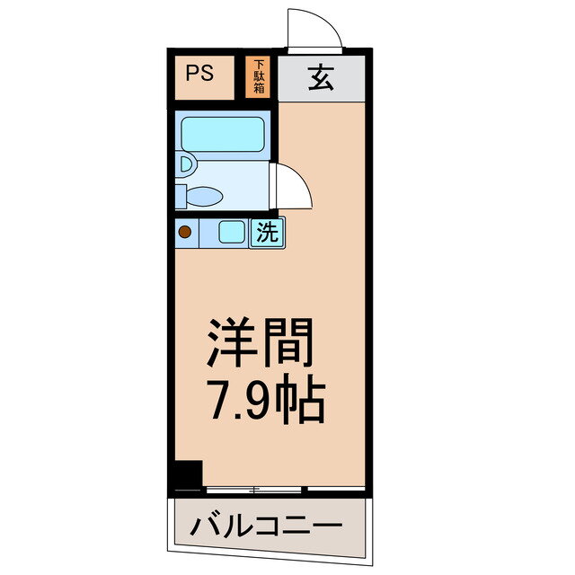 ダイアパレス今新町 3階 ワンルーム 賃貸物件詳細