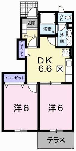 兵庫県姫路市広畑区才 英賀保駅 2DK アパート 賃貸物件詳細