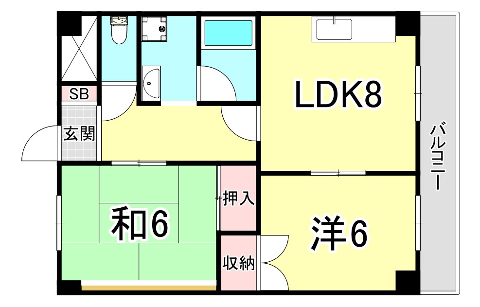 兵庫県神戸市垂水区名谷町 垂水駅 2LDK マンション 賃貸物件詳細