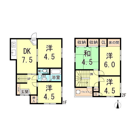 兵庫県神戸市須磨区関守町２ 山陽須磨駅 5DK 一戸建て 賃貸物件詳細