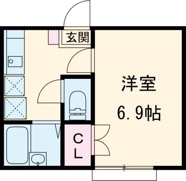 東京都江戸川区西篠崎２ 篠崎駅 1K アパート 賃貸物件詳細