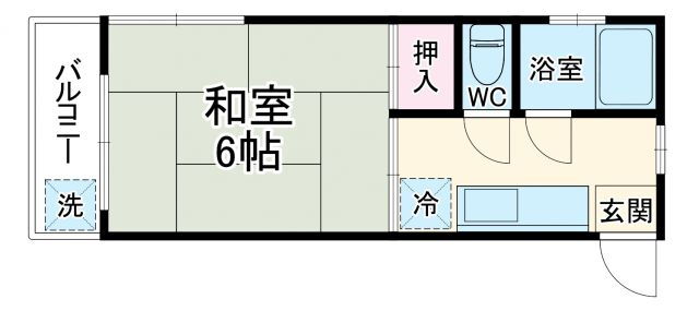 千葉県市川市平田３ 本八幡駅 1K マンション 賃貸物件詳細