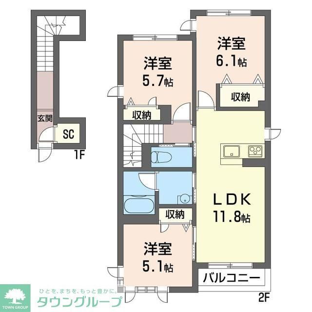 埼玉県川越市仙波町１ 川越駅 3LDK アパート 賃貸物件詳細