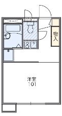 ＬＩＴＴＬＥ　ＢＩＲＤ 1階 1K 賃貸物件詳細