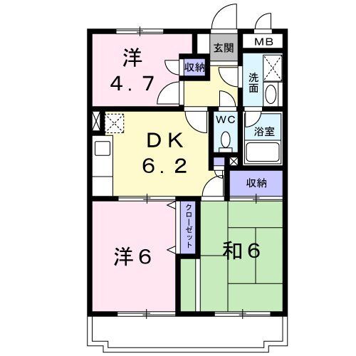 神奈川県横浜市泉区和泉中央北１ 弥生台駅 3DK マンション 賃貸物件詳細