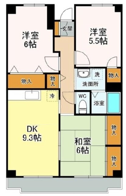 千葉県千葉市花見川区幕張本郷６ 幕張本郷駅 3DK マンション 賃貸物件詳細