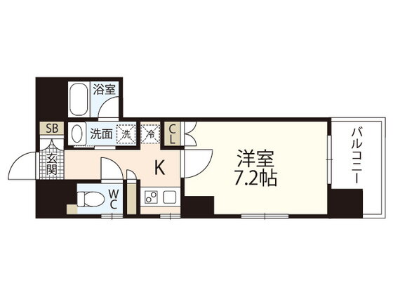 広島県広島市中区八丁堀 八丁堀駅 1K マンション 賃貸物件詳細