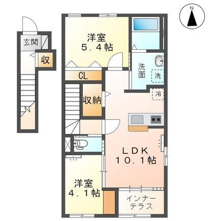 千葉県木更津市吾妻１ 木更津駅 2LDK アパート 賃貸物件詳細