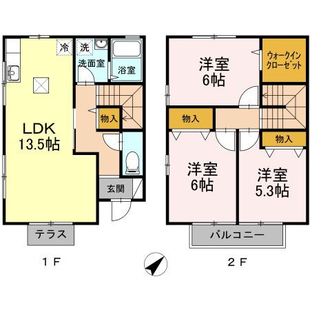 広島県安芸郡府中町石井城２ 矢賀駅 3LDK 一戸建て 賃貸物件詳細