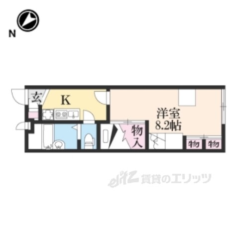 大阪府枚方市津田山手２ 藤阪駅 1K アパート 賃貸物件詳細