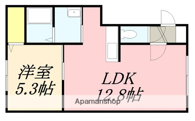 北海道函館市昭和４ 1LDK アパート 賃貸物件詳細