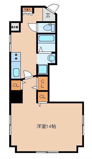 兵庫県明石市樽屋町 明石駅 1DK マンション 賃貸物件詳細