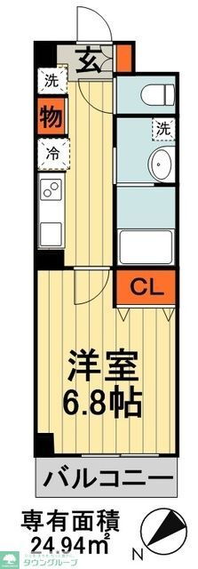千葉県千葉市中央区新宿１ 千葉駅 1K マンション 賃貸物件詳細