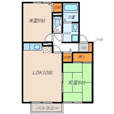 セジュールＯ・Ｔ 1階 2LDK 賃貸物件詳細