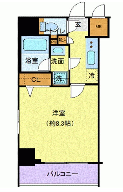 東京都府中市宮町１ 府中駅 1K マンション 賃貸物件詳細