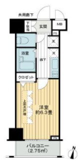 エステムプラザ横濱みなとみらいＷＥＳＴ 9階 1K 賃貸物件詳細