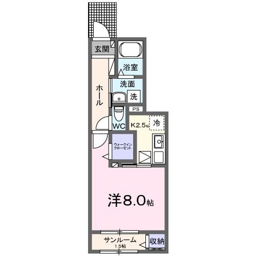 宮城県白石市字祢宜内 白石駅 1K アパート 賃貸物件詳細