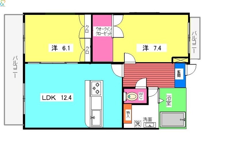 福岡県糸島市高田５ 周船寺駅 2LDK マンション 賃貸物件詳細