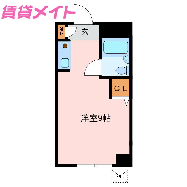 三重県松阪市駅部田町 東松阪駅 ワンルーム マンション 賃貸物件詳細