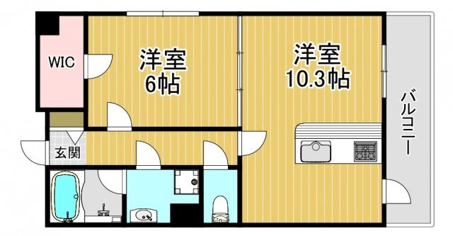 大阪府大阪市福島区鷺洲１ 新福島駅 1LDK マンション 賃貸物件詳細
