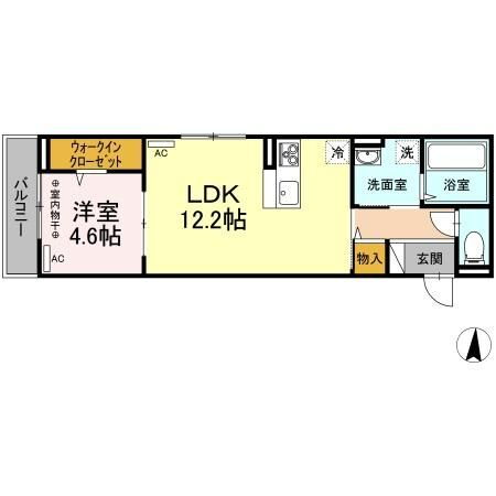 茨城県古河市東本町１ 古河駅 1LDK アパート 賃貸物件詳細