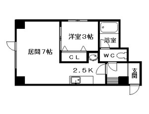 北海道札幌市中央区南六条西１１ 西線６条駅 1DK マンション 賃貸物件詳細