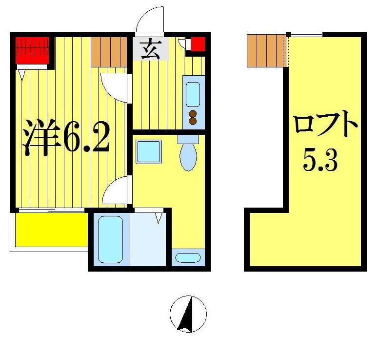 千葉県千葉市中央区道場北２ 東千葉駅 1K アパート 賃貸物件詳細