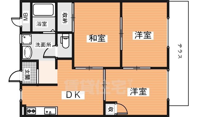 奈良県生駒市壱分町 一分駅 3DK アパート 賃貸物件詳細