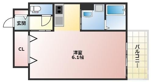 ＲＥＶＩＴＡ加島 3階 ワンルーム 賃貸物件詳細