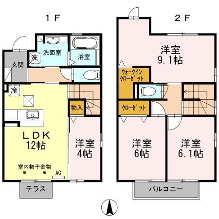 静岡県浜松市中央区神立町 浜松駅 4LDK 一戸建て 賃貸物件詳細