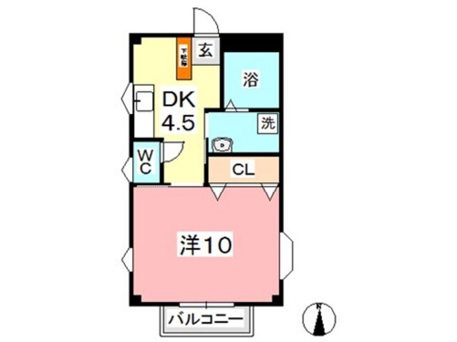 岡山県倉敷市松島 中庄駅 1DK マンション 賃貸物件詳細