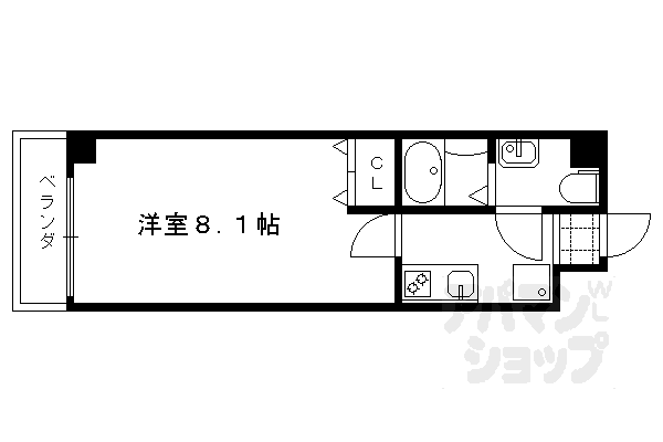 京都府京都市北区紫野上築山町 北大路駅 1K マンション 賃貸物件詳細