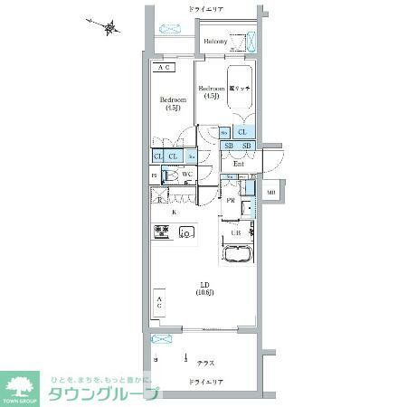 東京都目黒区八雲２ 都立大学駅 2LDK マンション 賃貸物件詳細