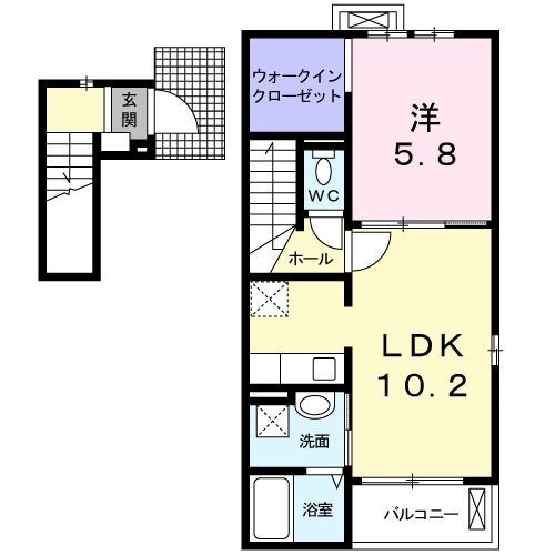 栃木県大田原市末広１ 西那須野駅 1LDK アパート 賃貸物件詳細