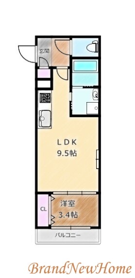 大阪府堺市西区浜寺諏訪森町中３ 諏訪ノ森駅 1LDK アパート 賃貸物件詳細