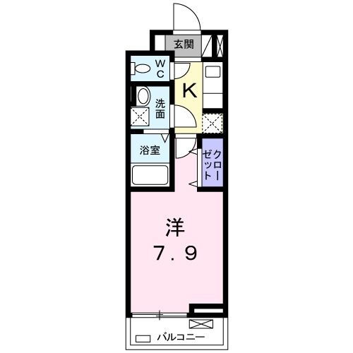 大阪府門真市幸福町 古川橋駅 1K アパート 賃貸物件詳細