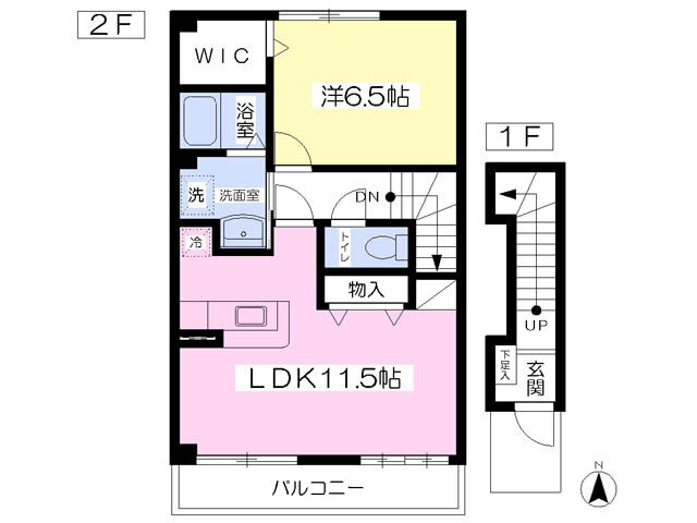 栃木県宇都宮市下栗町 宇都宮駅 1LDK マンション 賃貸物件詳細
