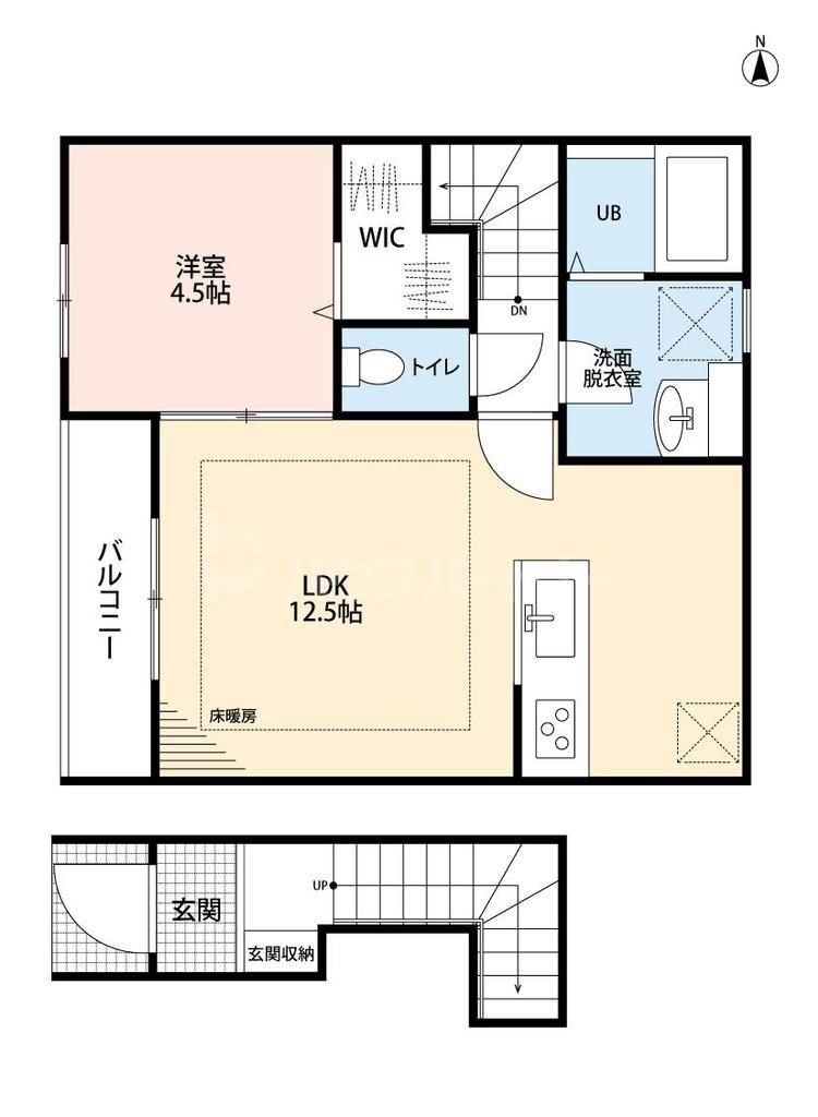 埼玉県草加市青柳６ 1LDK アパート 賃貸物件詳細